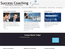 Tablet Screenshot of coachingsupport.com